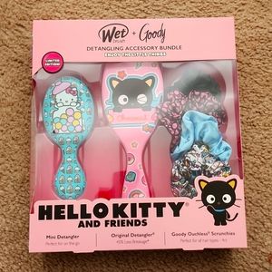 Wet brush+ goody hair brush set